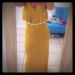 Rope Strap Maxi Dress